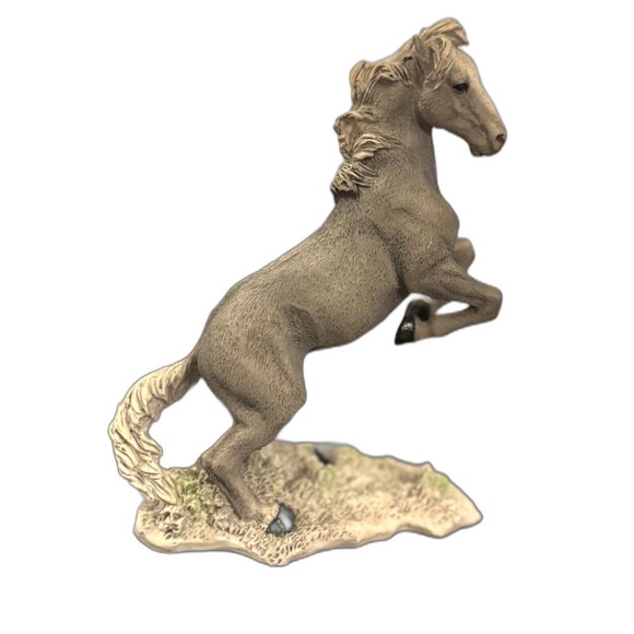 CASTAGNA Rare Gray Stallion Horse Figurine Made in Italy  7" tall Vintage 1988 - Picture 1 of 7